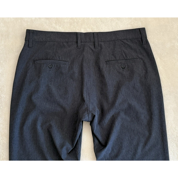 TRAVIS MATHEW Flat Front Stretch Lightweight Golf Pants Mens 36X32 Charcoal Gray - Picture 6 of 8